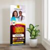 Church Roll up Banner Roll-Up Stand