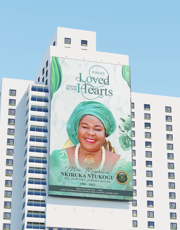 FUNERAL BANNER Banners (Outdoor & Indoor)