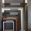 Frame sizes Enlargements