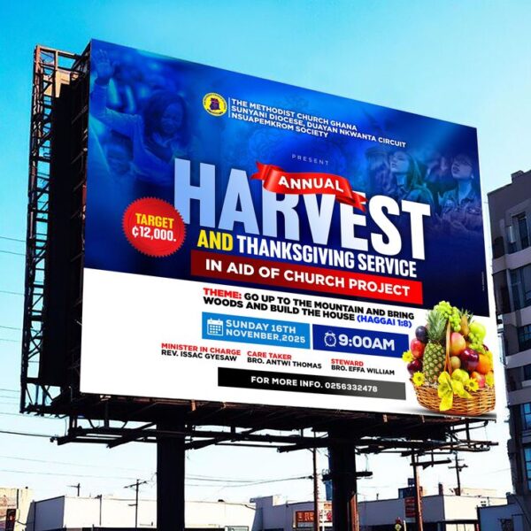 Harvest billboard banner Banners (Outdoor & Indoor)